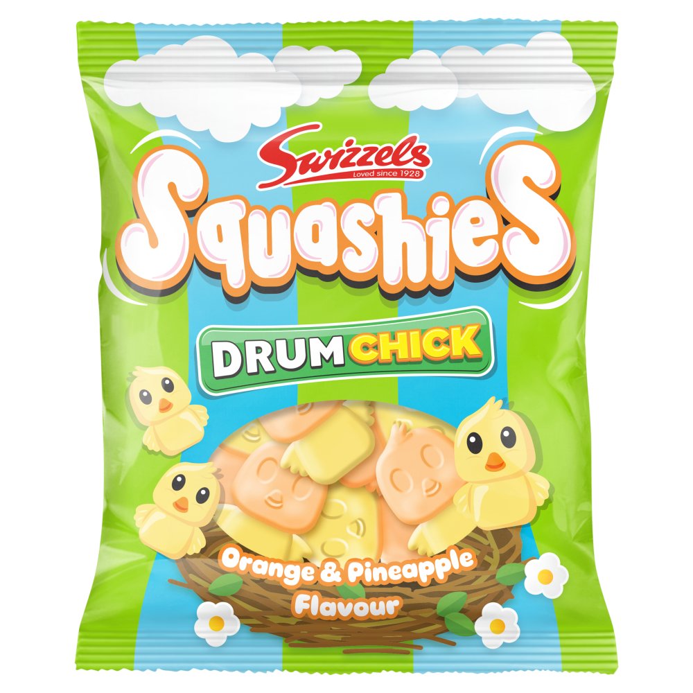 Swizzels Squashies Drumchicks 1 20g (Pack of 12)