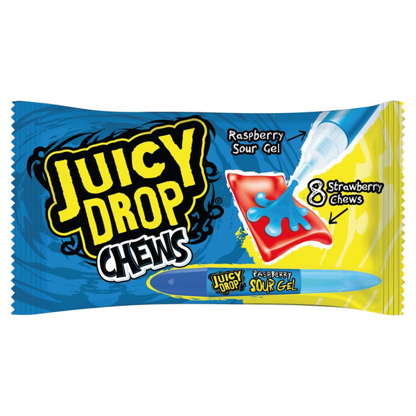 Juicy Drop Chews Sour Gel 67g (Pack of 12)