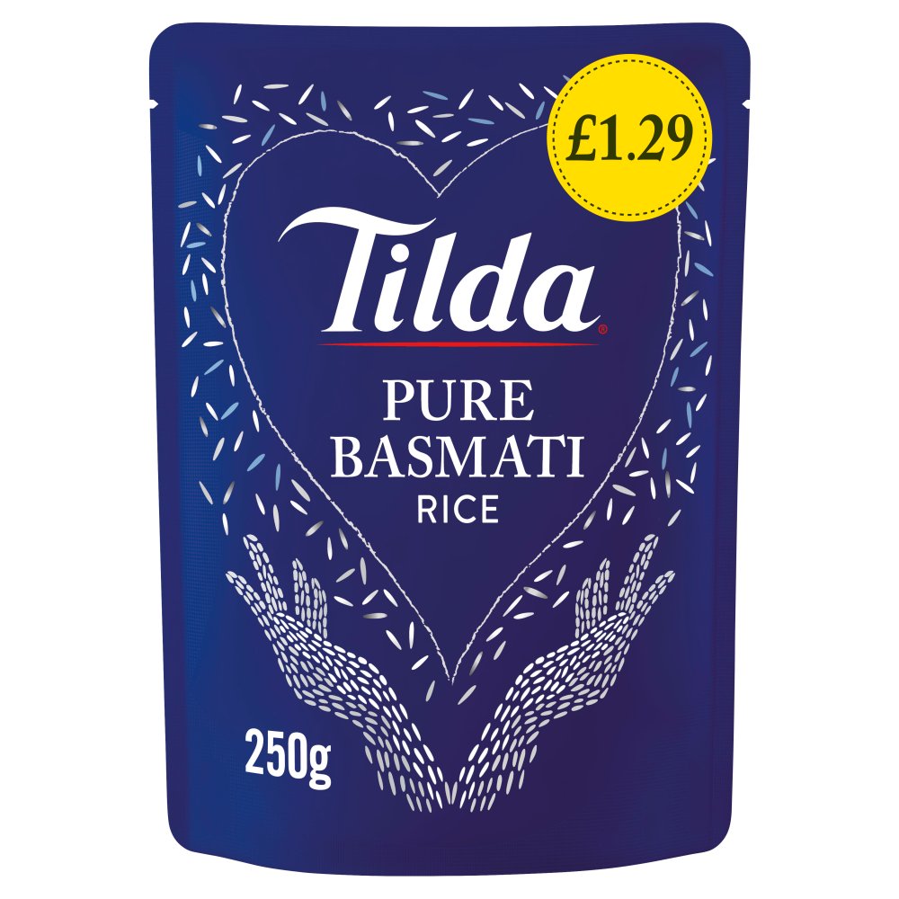 Tilda Classics Pure Basmati Rice 250g (Pack of 6)