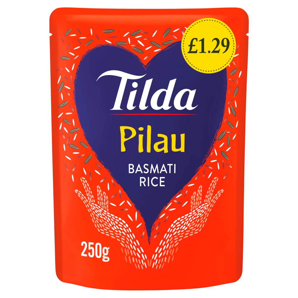 Tilda Classics Pilau Basmati Rice 250g (Pack of 6)