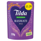 Tilda Classics Wholegrain Basmati Rice 250g (Pack of 6)