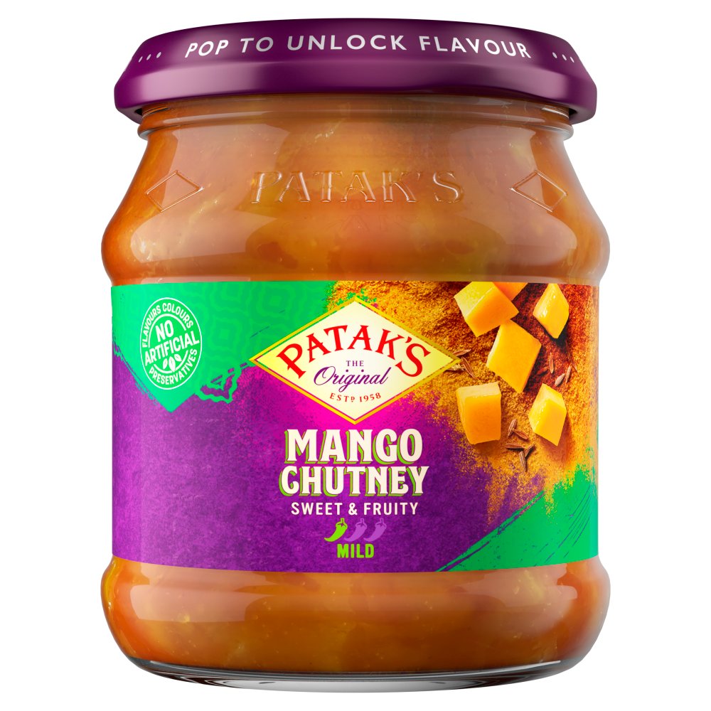 Patak's Mango Chutney 340g (Pack of 6)