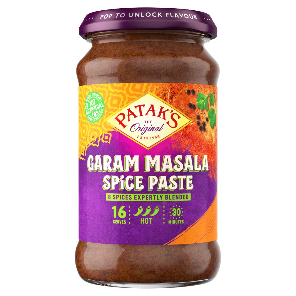 Patak's Garam Masala Spice Paste 283g (Pack of 6)