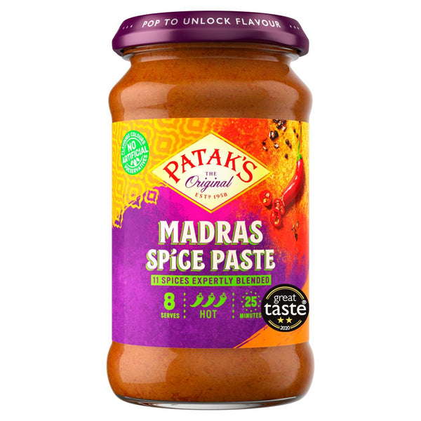 Patak's Madras Spice Paste 283g (Pack of 6)