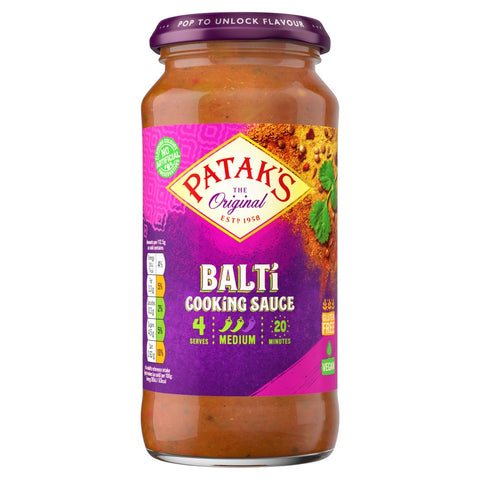 Patak's Balti Cooking Sauce 450g (Pack of 6)