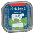 Butcher's Beef & Veg Dog Food Tray 150g (Pack of 12)
