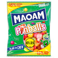 MAOAM Pinballs Fruit & Cola Flavour Chewy Sweets Sharing Bag 161g (Pack of 14)