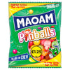 MAOAM Pinballs Fruit & Cola Flavour Chewy Sweets Sharing Bag 161g (Pack of 14)