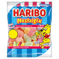 HARIBO Nostalgix Sugar Coated Fruit & Cola Flavour Jelly Sweets 140g (Pack of 12)