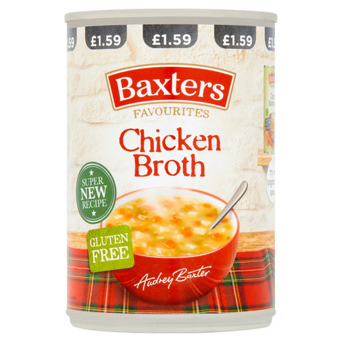 Baxters Favourites Chicken Broth 400g (Pack of 12)