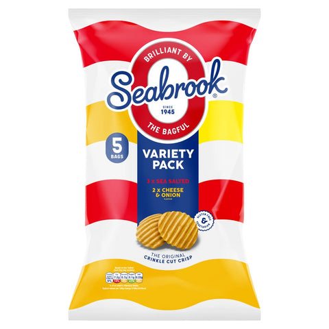 Seabrook Variety  25g (Pack of 5)