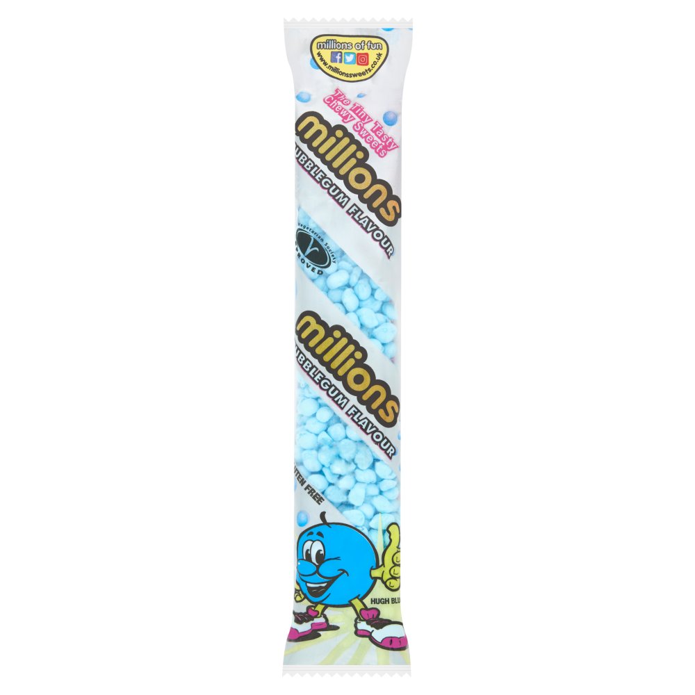 Millions Bubblegum Flavour 55g (Pack of 12)
