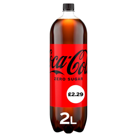 Coca-Cola Zero Sugar 2L (Pack of 6)