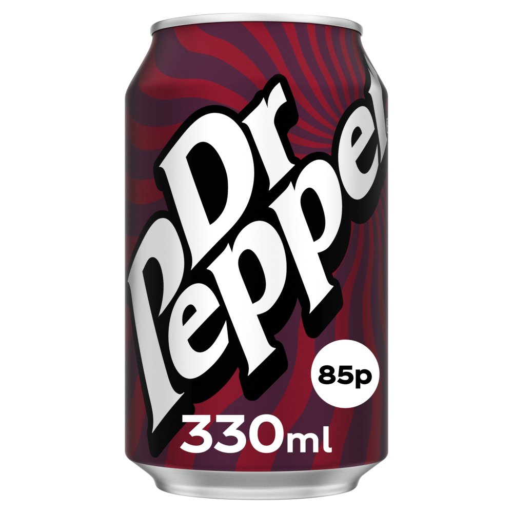 Dr Pepper Can 330ml (Pack of 24)