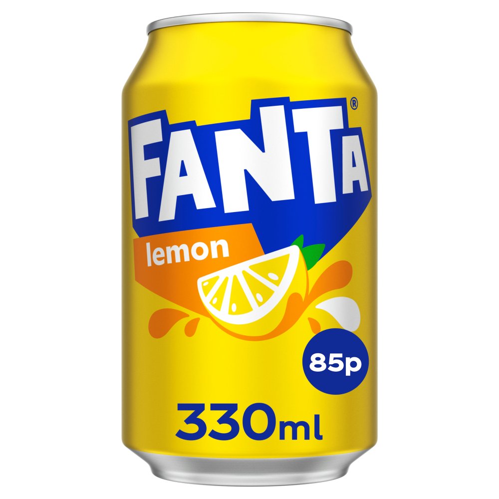 Fanta Lemon 330ml (Pack of 24)