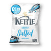 KETTLE® Chips Lightly Salted Crisps 80g (Pack of 12)