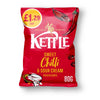 KETTLE® Chips Sweet Chilli & Sour Cream Crisps 80g (Pack of 12)