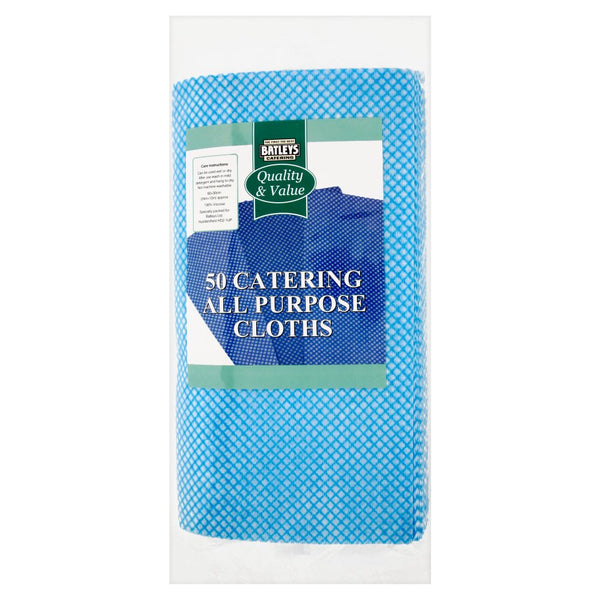 Batleys Catering 50 Catering All Purpose Cloths (Pack of 10)