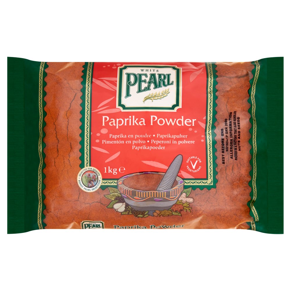 White Pearl Paprika Powder 1kg (Pack of 1)