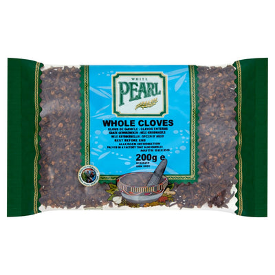 White Pearl Whole Cloves 200g (Pack of 10)