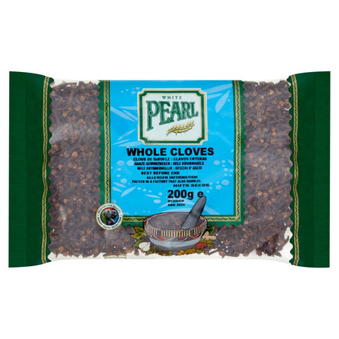 White Pearl Whole Cloves 200g (Pack of 10)