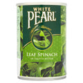 White Pearl Leaf Spinach in Salted Water 380g (Pack of 12)
