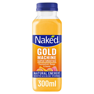 Naked Gold Machine Super Smoothie 300ml (Pack of 9)