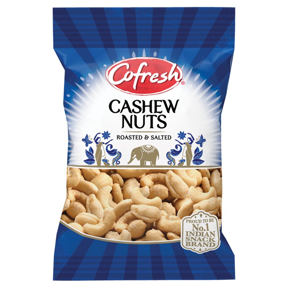 Cofresh Cashews Nuts Roasted & Salted 60g (Pack of 12)