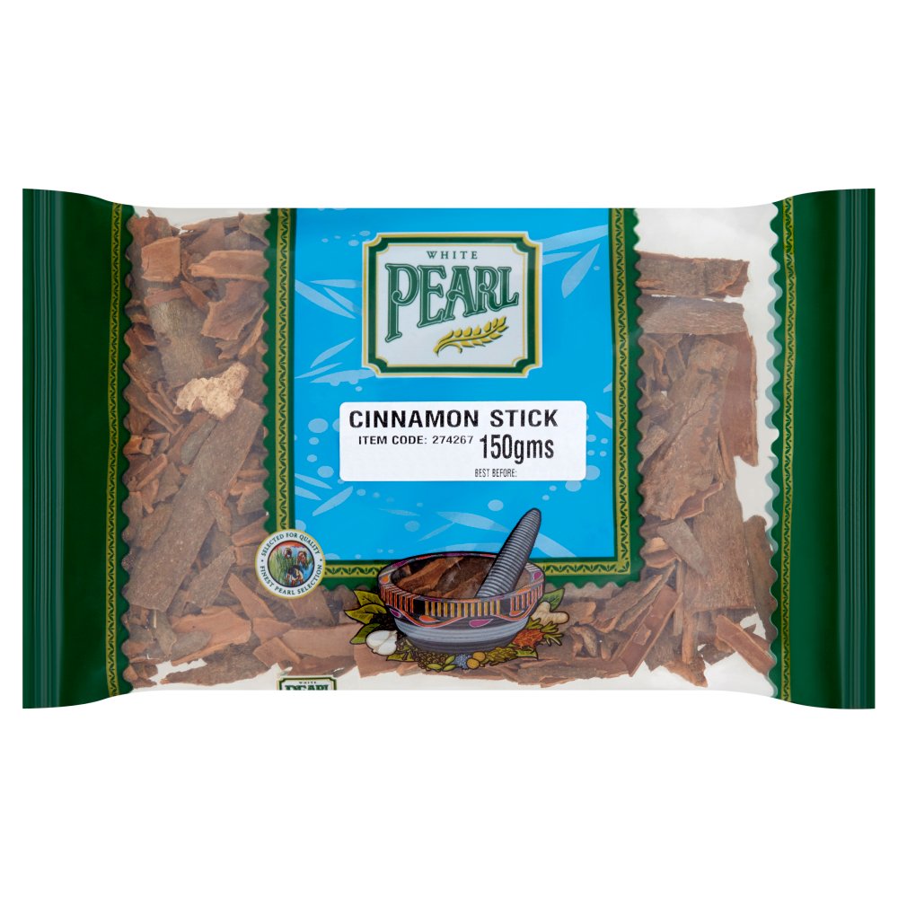 White Pearl Cinnamon Sticks 150g (Pack of 10)