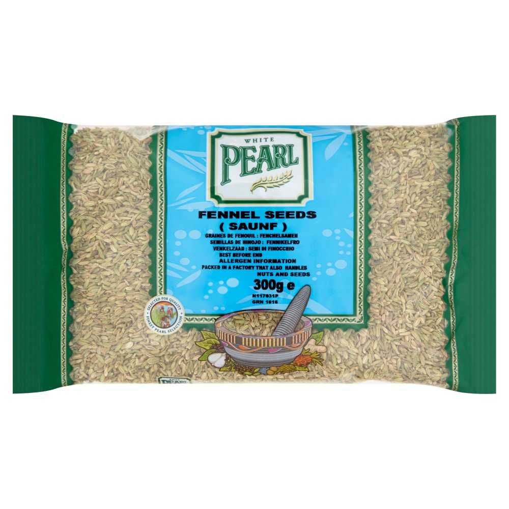 White Pearl Fennel Seeds 300g (Pack of 1)