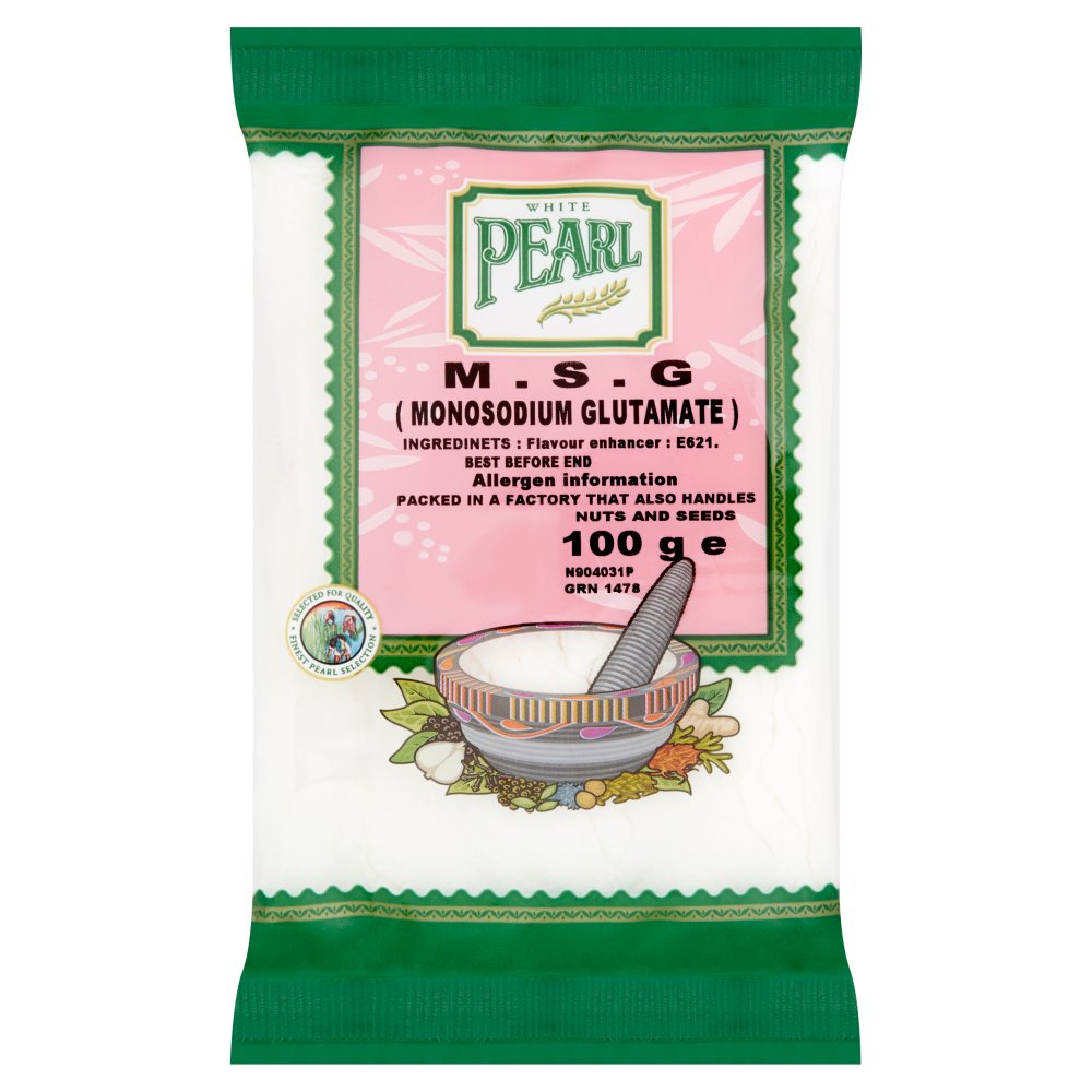 White Pearl Monosodium Glutamate 100g (Pack of 12)