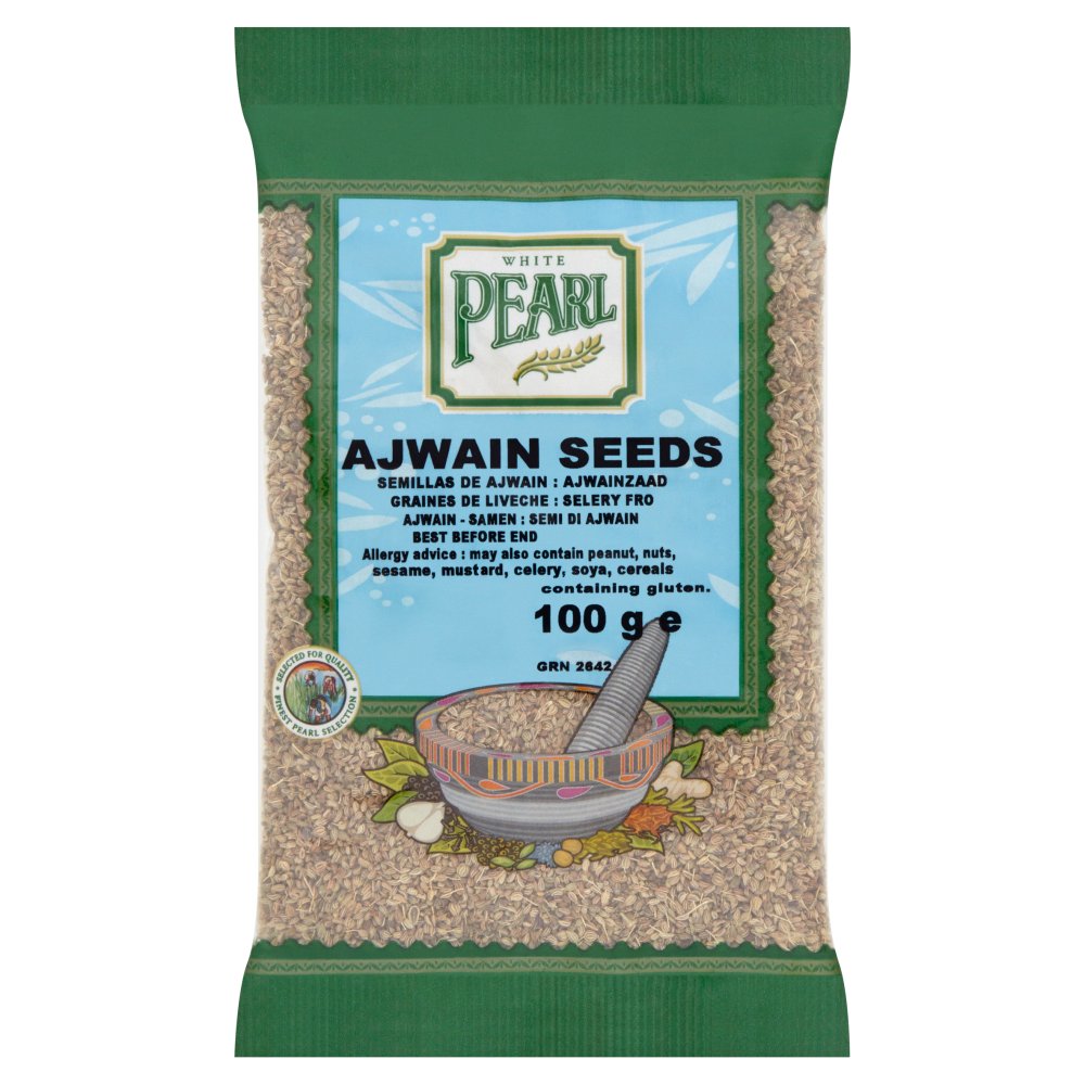 White Pearl Ajwain Seeds 100g (Pack of 12)