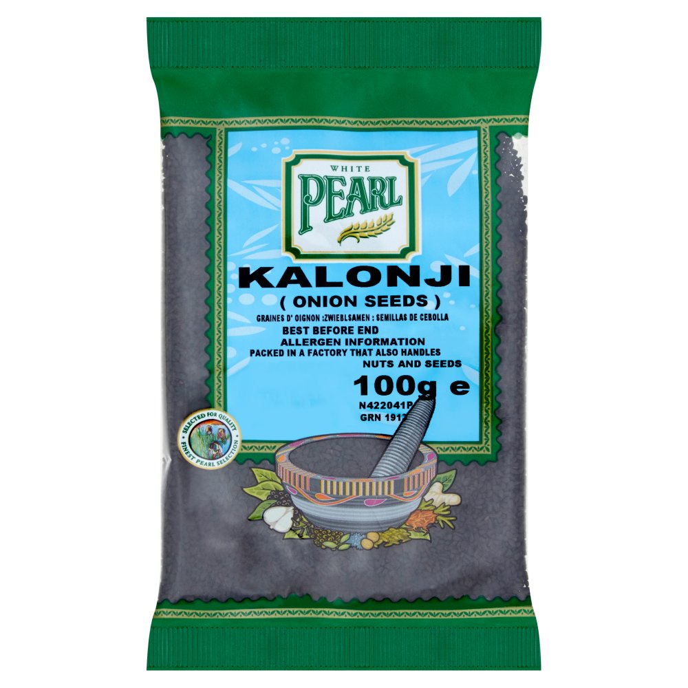 White Pearl Kalonji Onion Seeds 100g (Pack of 10)