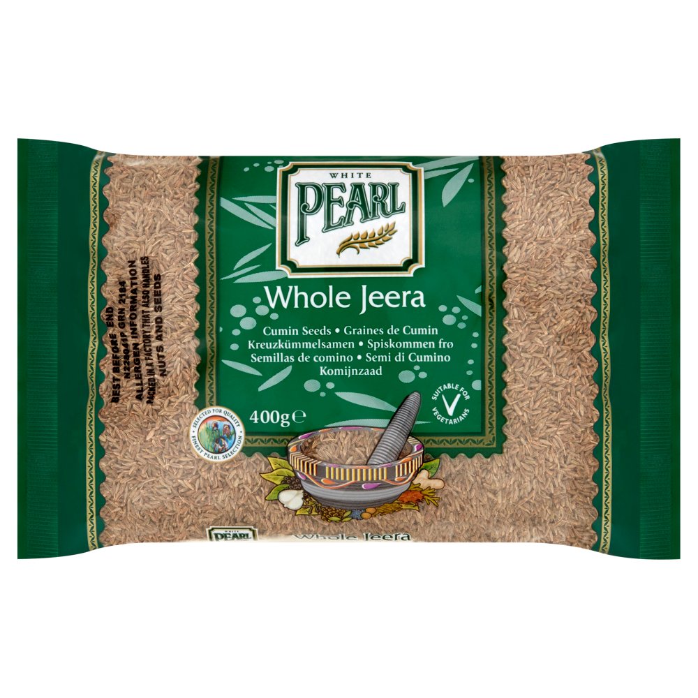 White Pearl Whole Jeera 400g (Pack of 1)