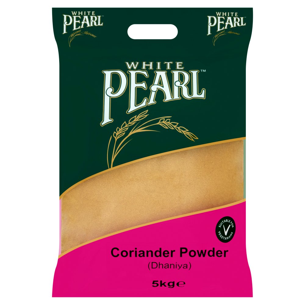 White Pearl Coriander Powder 5kg (Pack of 1)