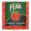 White Pearl Chopped Tomatoes in Tomato Juice 2.5kg (Pack of 1)