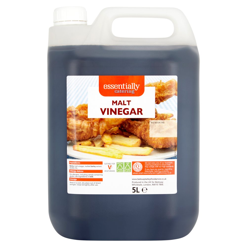 Essentially Catering Malt Vinegar 5L (Pack of 1)