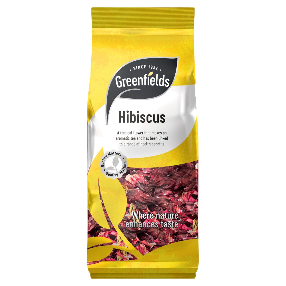 Greenfields Hibiscus Flower 65g (Pack of 6)