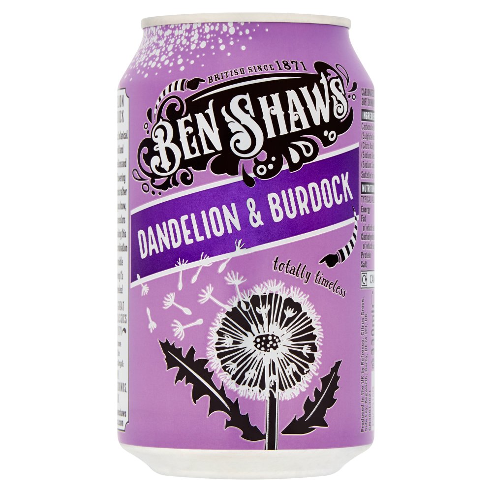 Ben Shaws Dandelion & Burdock 330ml (Pack of 24)