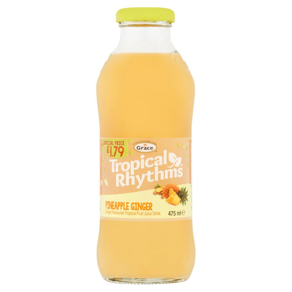 Grace Tropical Rhythms Pineapple Ginger 475ml (Pack of 12)