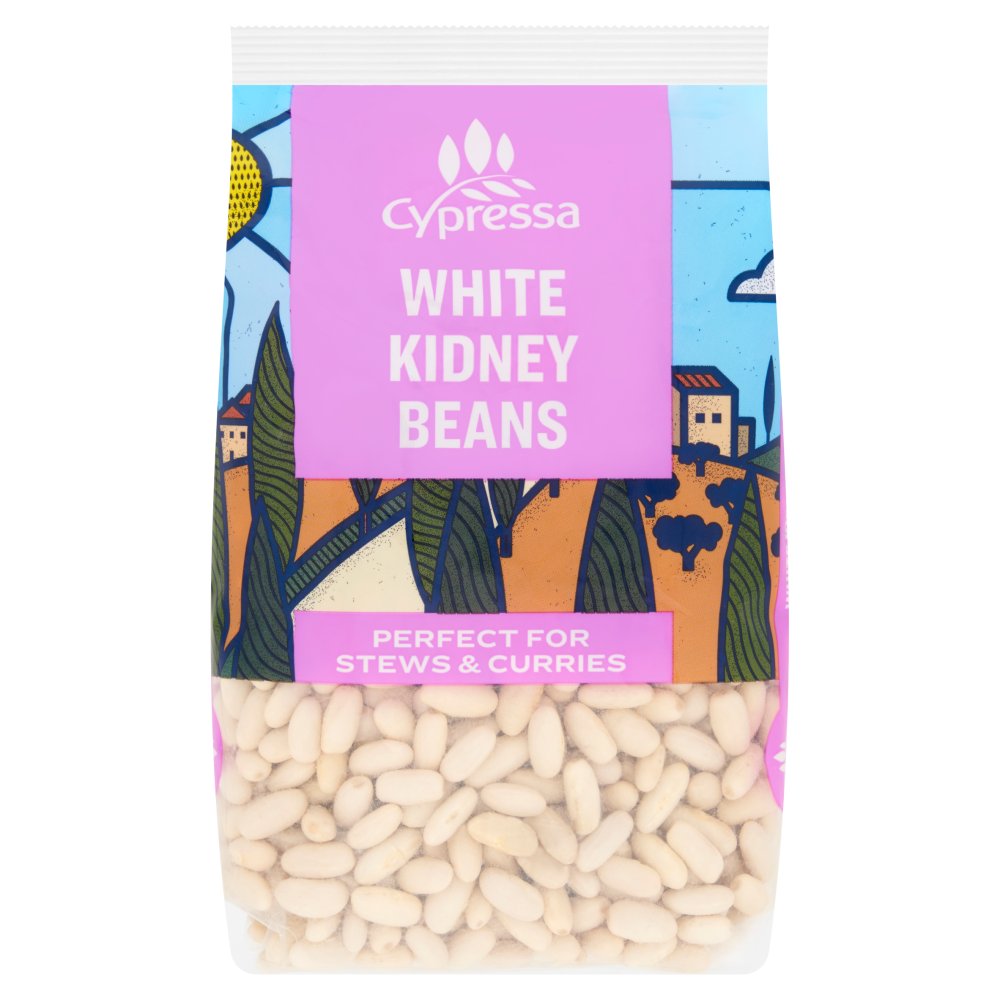 Cypressa White Kidney Beans 500g (Pack of 6)