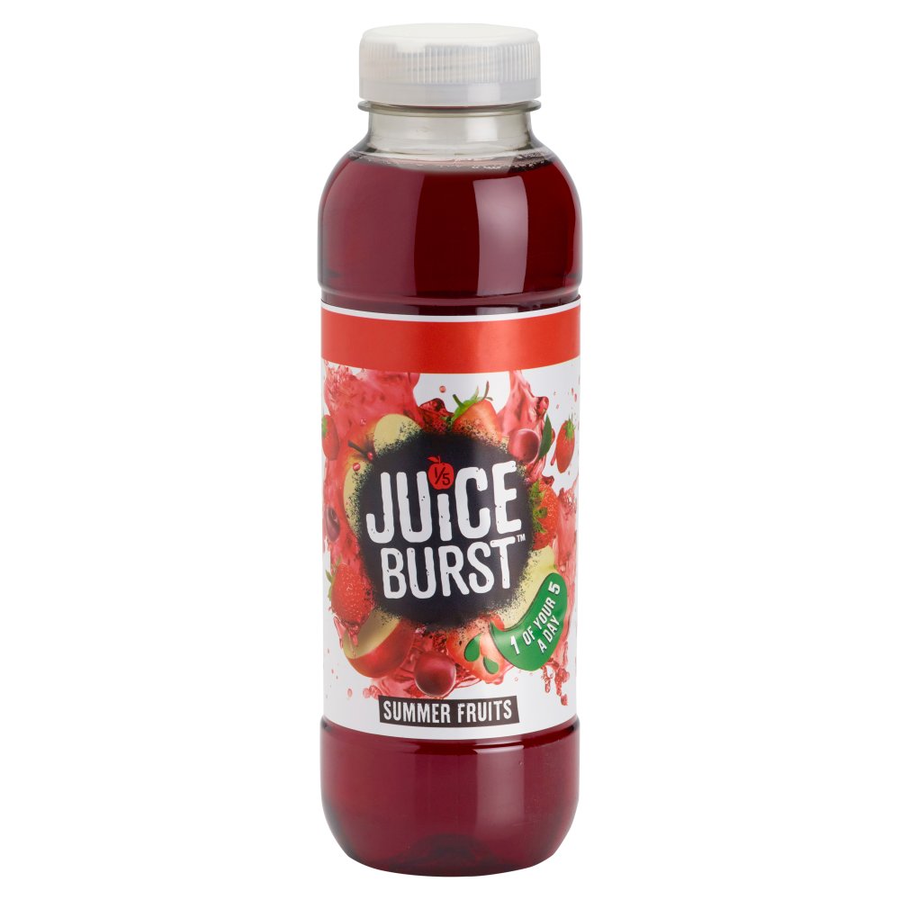 Juice Burst Summer Fruits 400ml (Pack of 12)