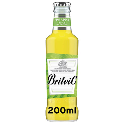Britvic Pineapple Juice Bottle 200ml (Pack of 24)