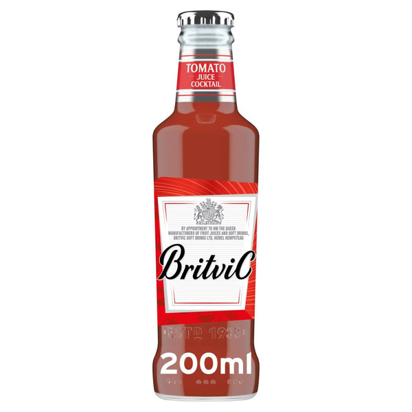 Britvic Tomato Juice Cocktail Bottle 200ml (Pack of 24)