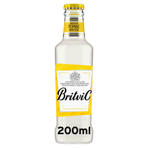 Britvic Indian Tonic Water Bottle 200ml (Pack of 24)