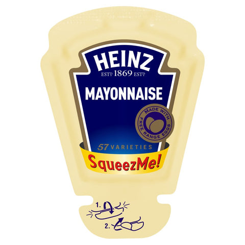 Heinz SqueezMe! Mayonnaise 26ml (Pack of 70)