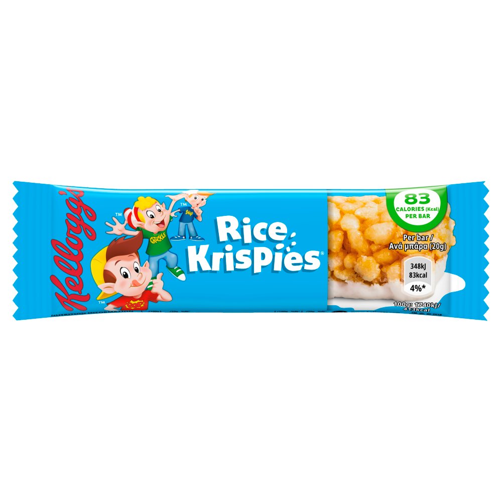 Kellogg's Rice Krispies Cereal Bars 20g (Pack of 25)