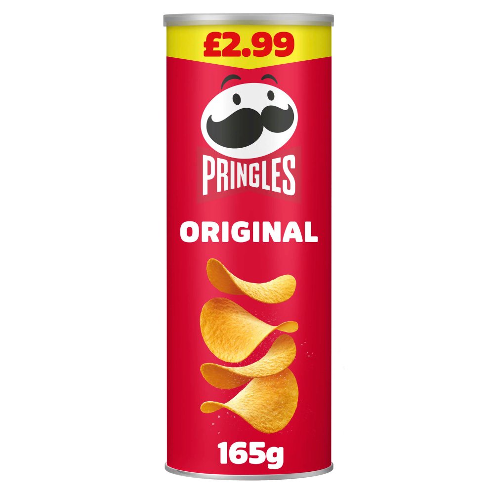 Pringles Original 165g (Pack of 6)