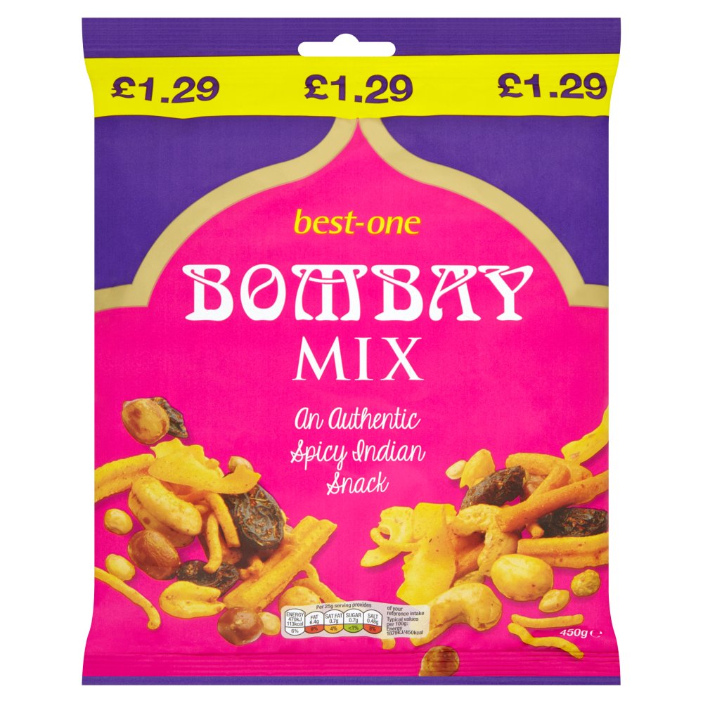 Best-One Bombay Mix 450g (Pack of 6)
