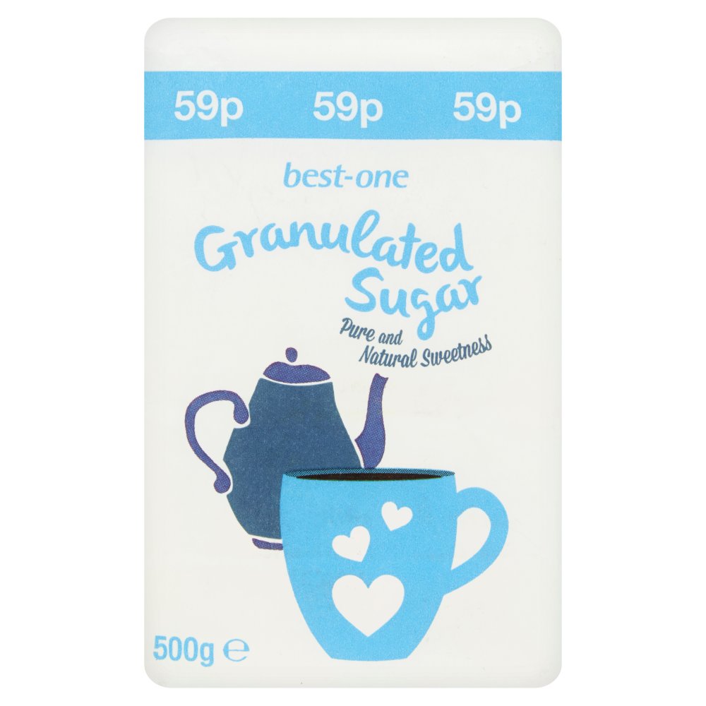 Bestone Granulated Sugar 500g (Pack of 10)